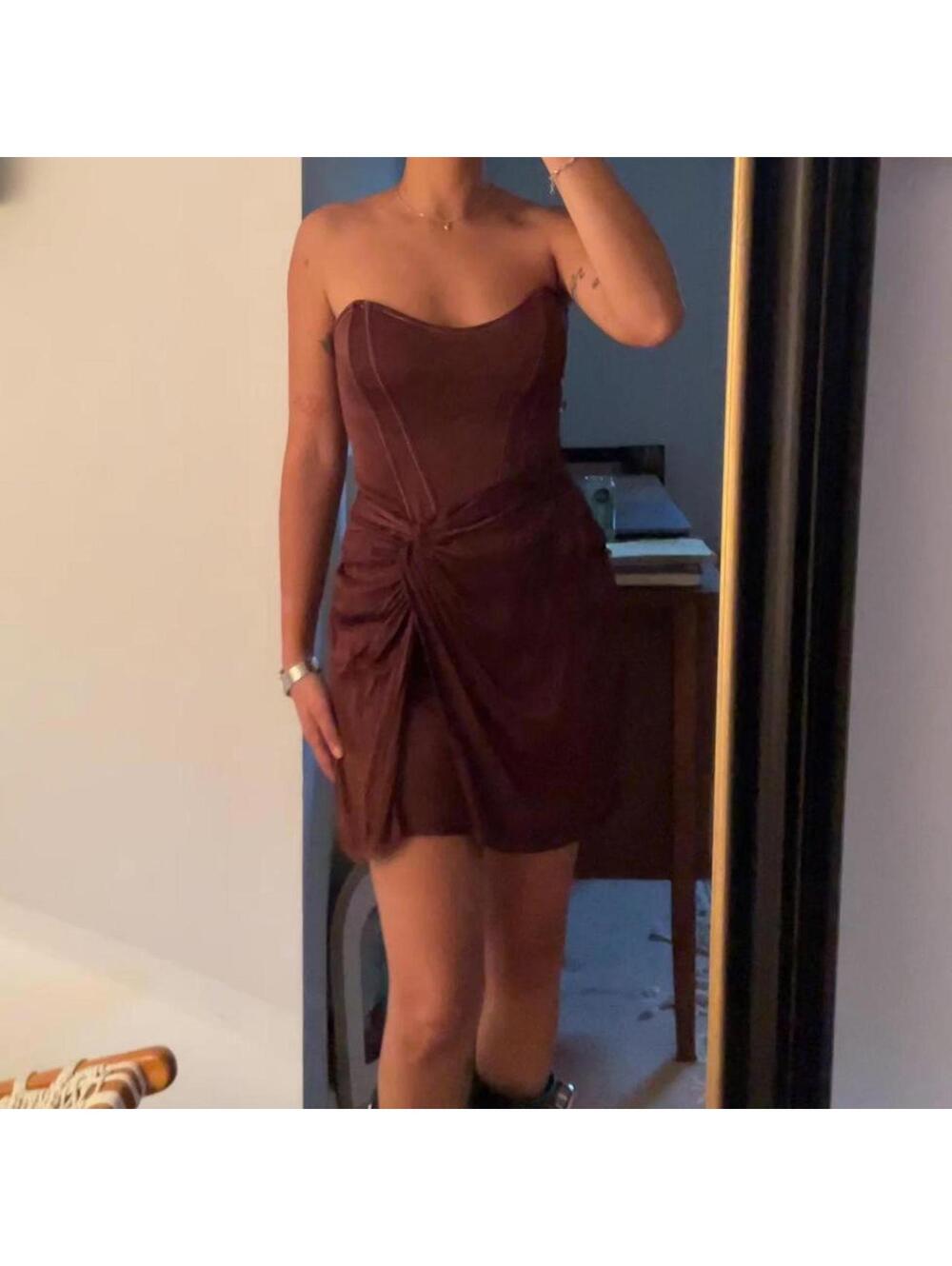 Zara Women's Brown Dress